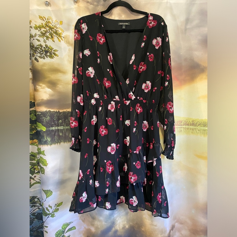 Banana Republic floral print dress